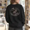 "Mountain Antler Deer" Heavy Blend Unisex Crewneck Sweatshirt | Gildan 18000