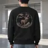 "Mountain Antler Deer" Heavy Blend Unisex Crewneck Sweatshirt