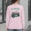 "Mountain Campfire Van" Unisex Longsleeve T-shirt