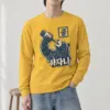"Mountain Label Bear" Unisex Longsleeve T-shirt