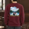 "Mountain Lake Companions" Heavy Blend Unisex Crewneck Sweatshirt