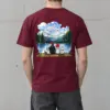 "Mountain Lake Companions" Heavyweight Unisex Crewneck T-shirt