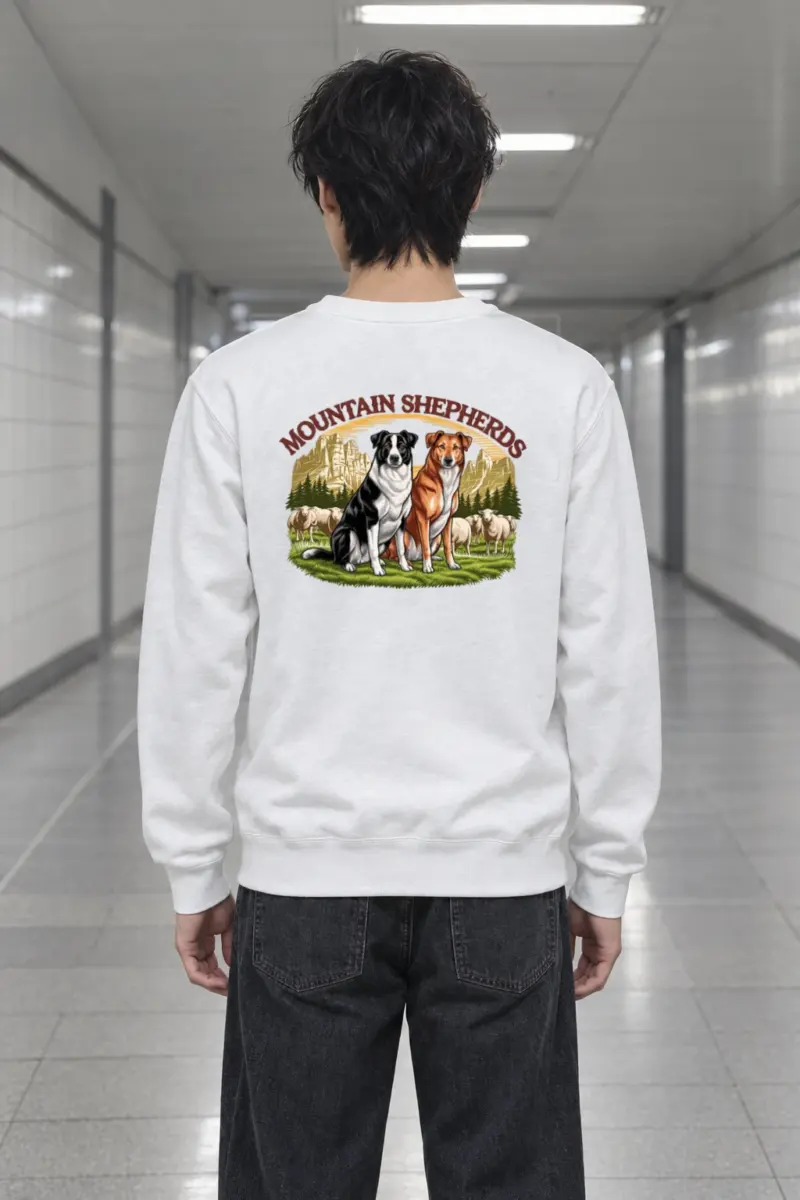 "Mountain Shepherds" Heavy Blend Unisex Crewneck Sweatshirt