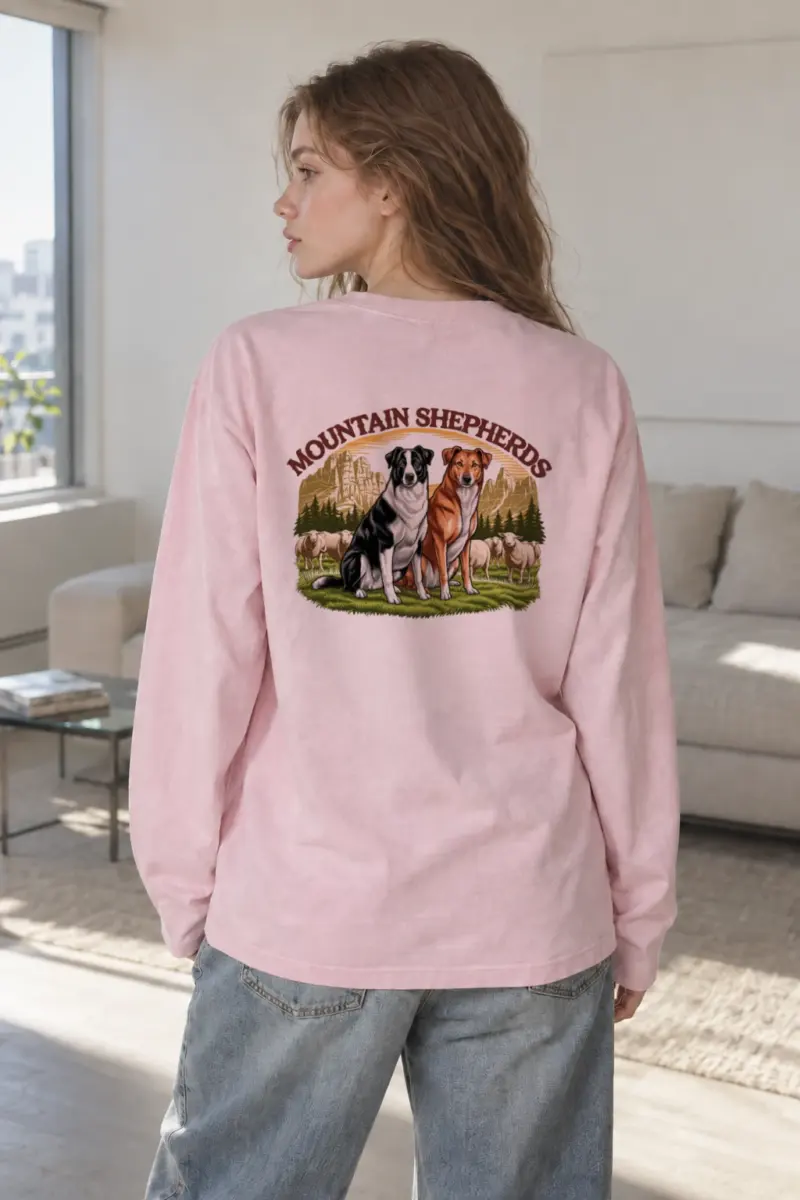 "Mountain Shepherds" Unisex Longsleeve T-shirt | Gildan 2400