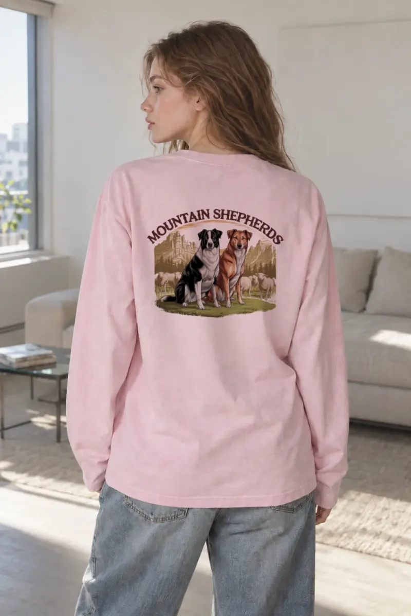 “Mountain Shepherds” Unisex Longsleeve T-shirt | Gildan 2400