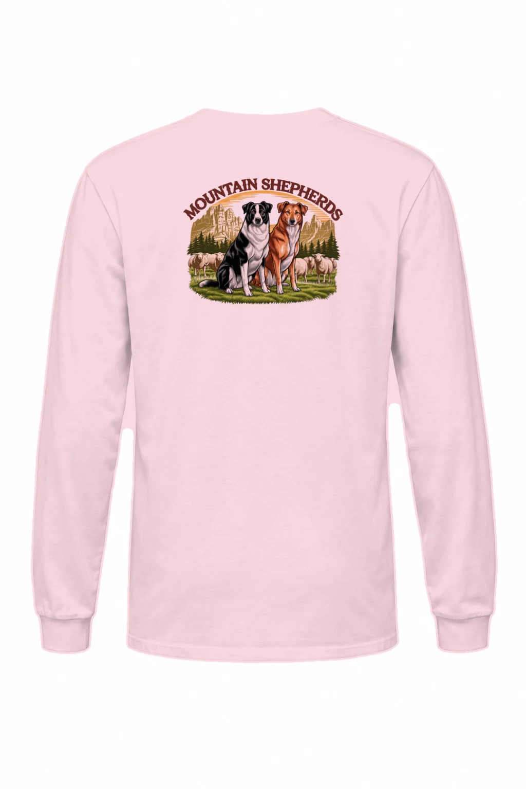 "Mountain Shepherds" Unisex Longsleeve T-shirt | Gildan 2400