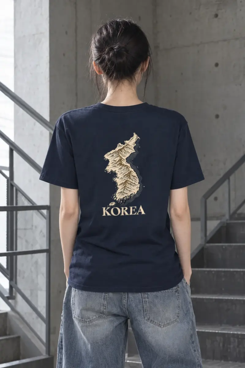 "Mountain To Coast" Heavyweight Unisex Crewneck T-shirt