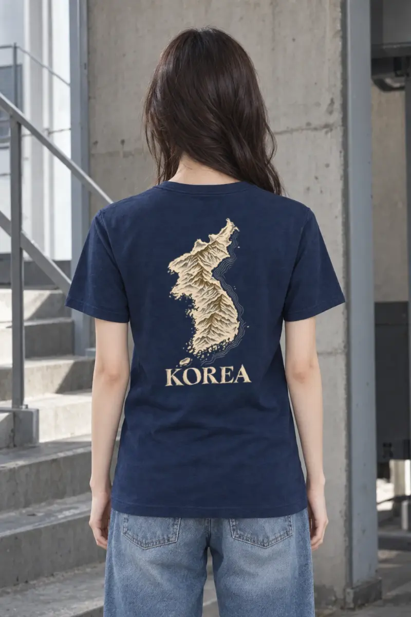 "Mountain To Coast" Heavyweight Unisex Crewneck T-shirt | Gildan 5000
