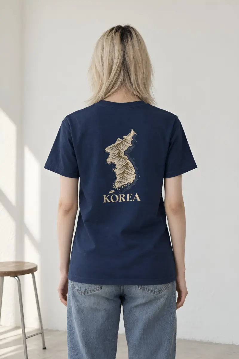"Mountain To Coast" Heavyweight Unisex Crewneck T-shirt