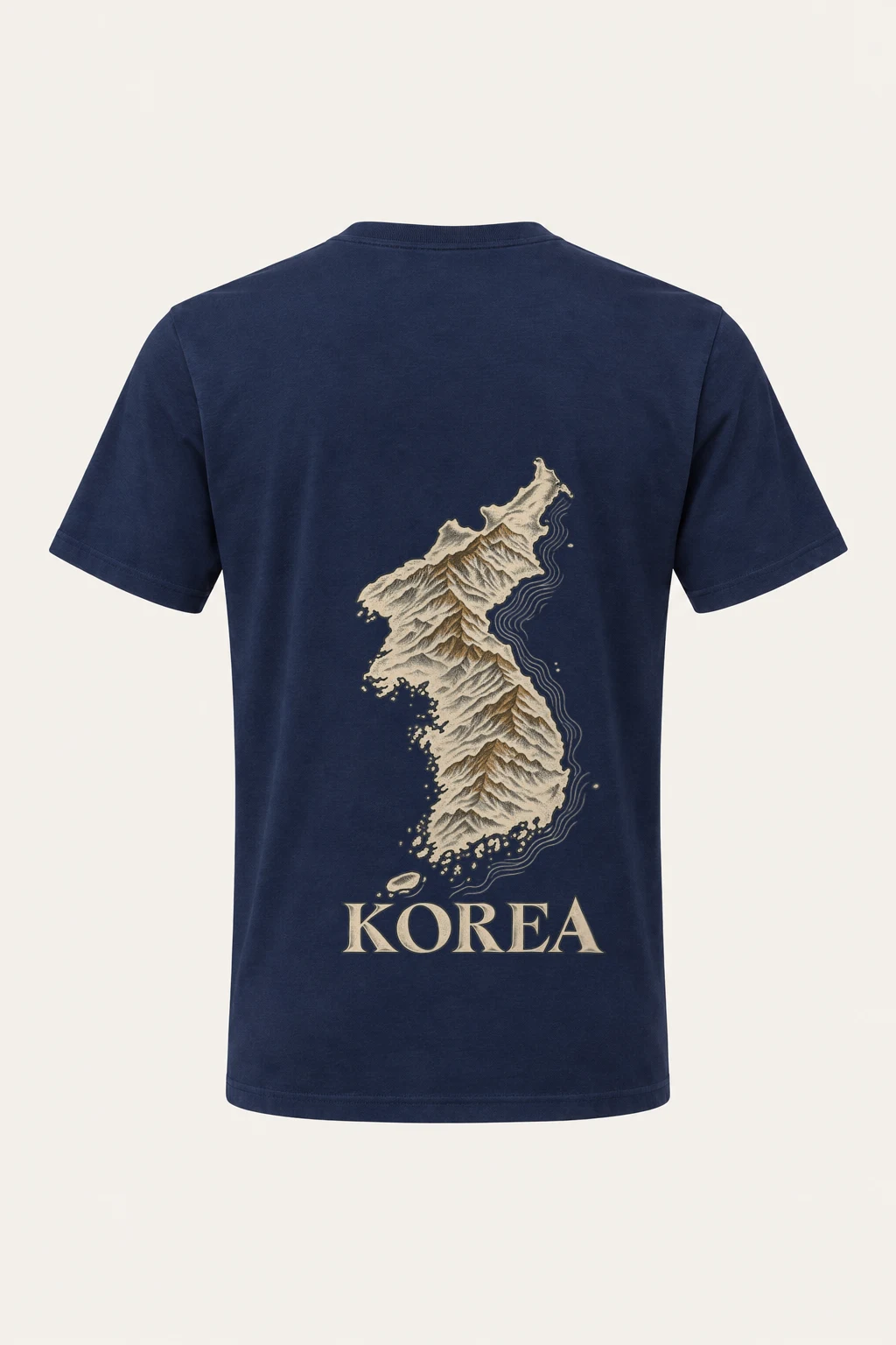 "Mountain To Coast" Heavyweight Unisex Crewneck T-shirt | Gildan 5000