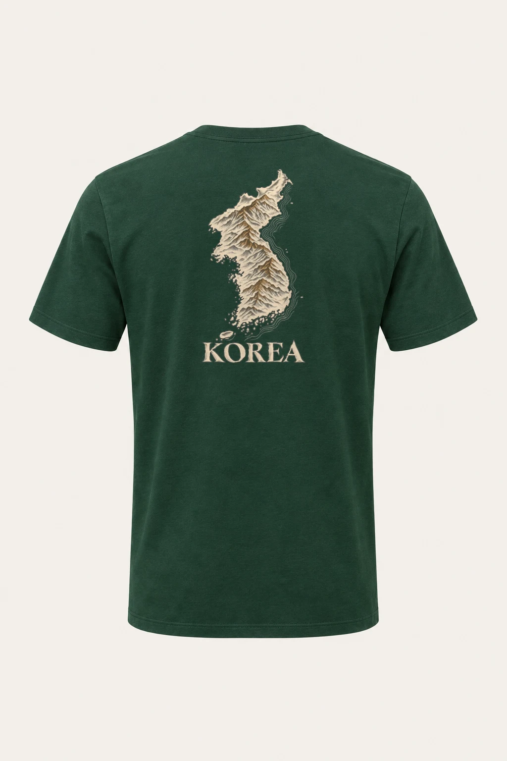 "Mountain To Coast" Heavyweight Unisex Crewneck T-shirt | Gildan 5000