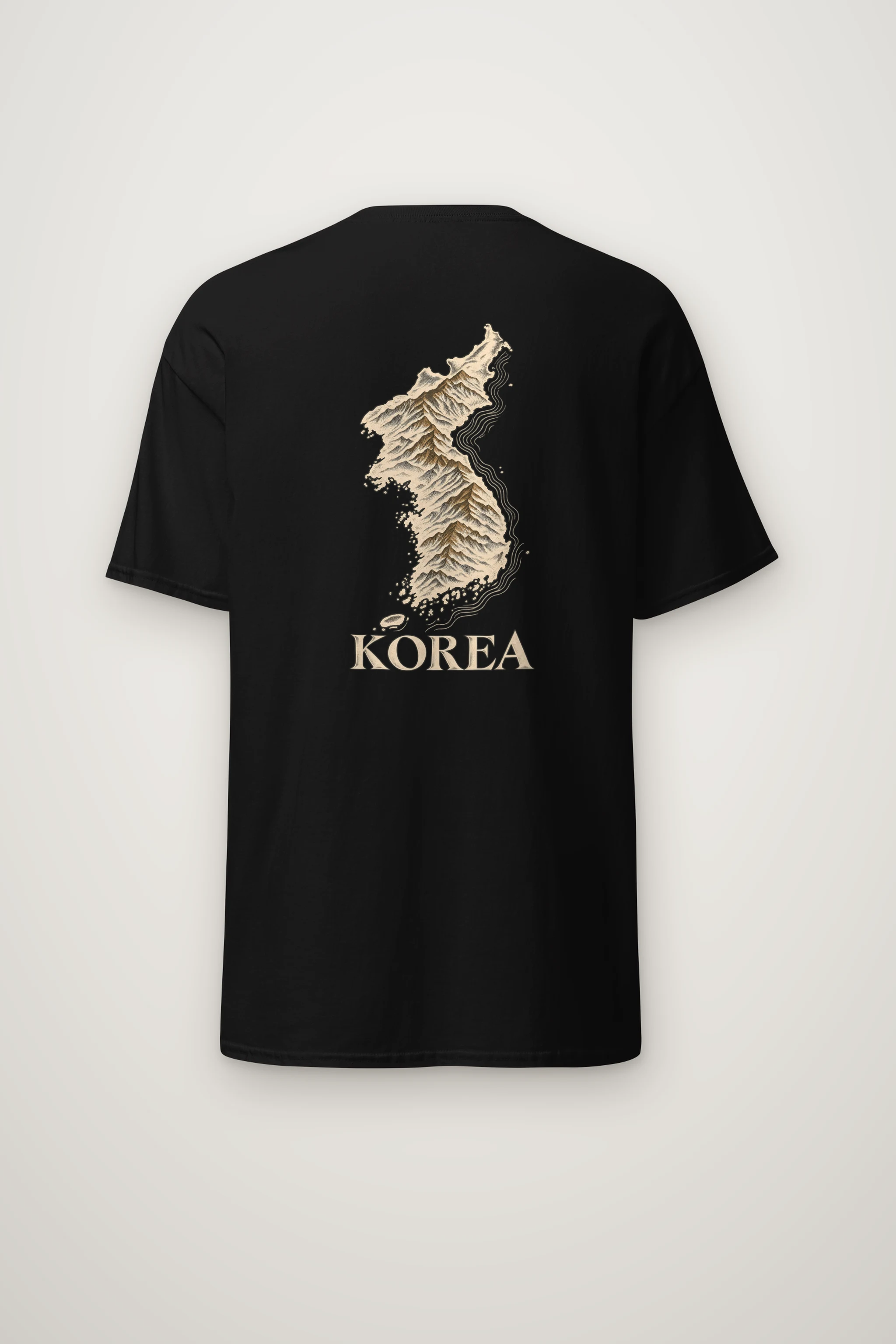 "Mountain To Coast" Heavyweight Unisex Crewneck T-shirt