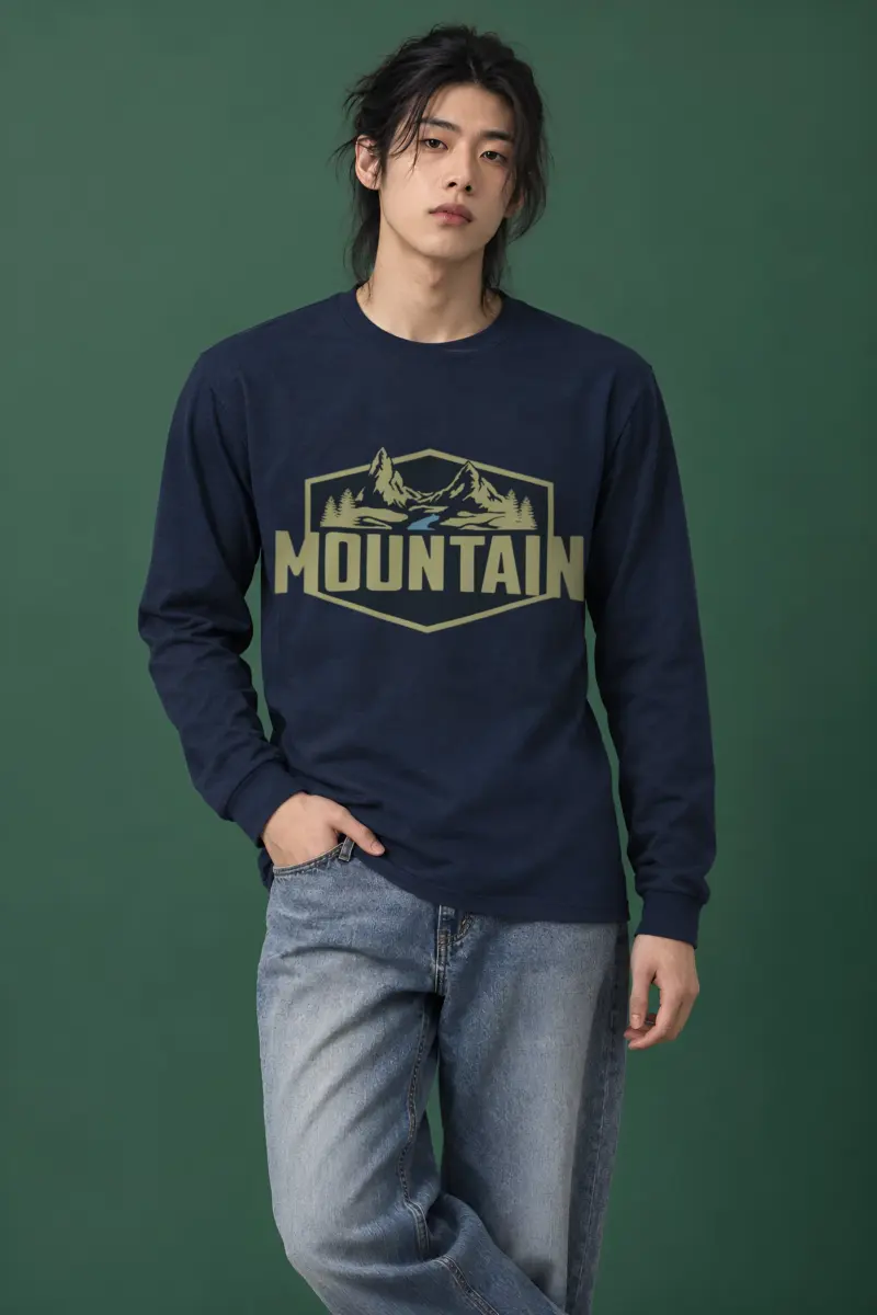 "Mountain Tourism" Unisex Longsleeve T-shirt