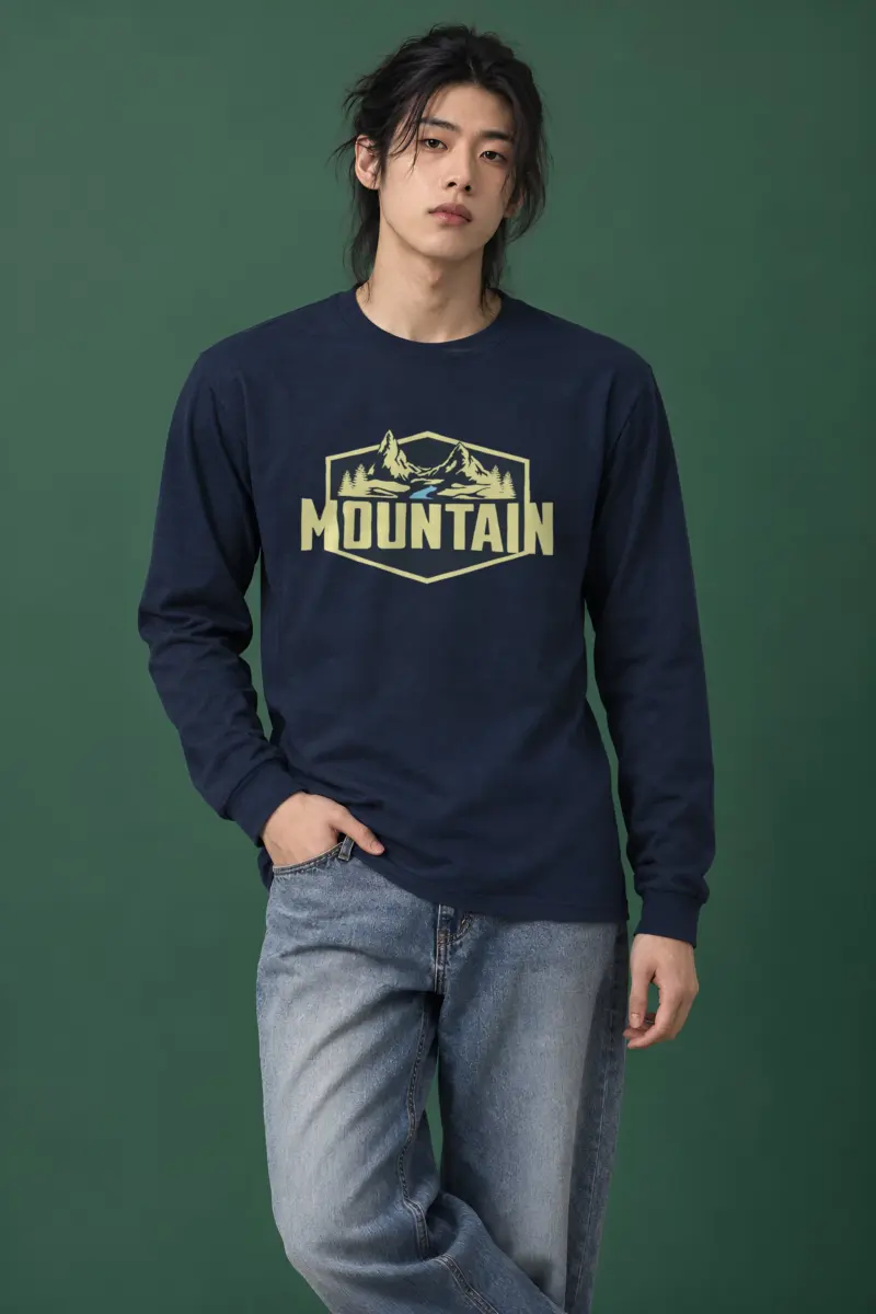 "Mountain Tourism" Unisex Longsleeve T-shirt
