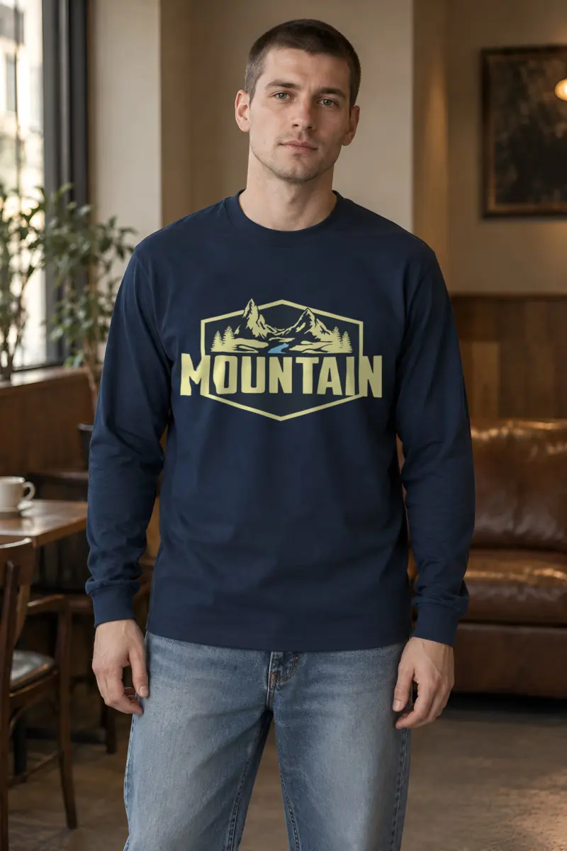 "Mountain Tourism" Unisex Longsleeve T-shirt