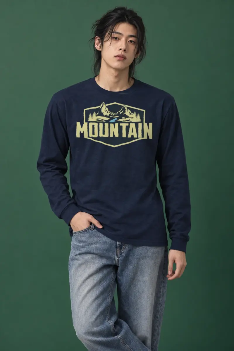 "Mountain Tourism" Unisex Longsleeve T-shirt