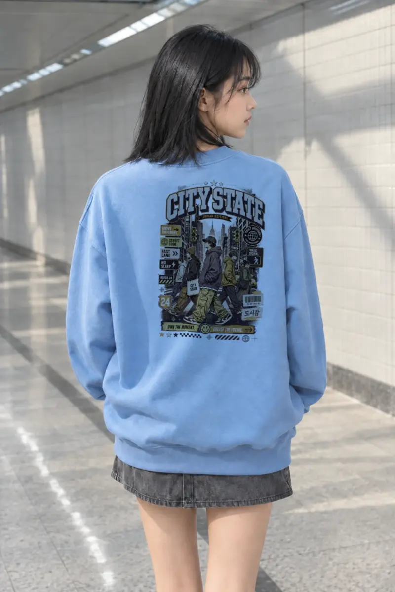 "Move Different" Heavy Blend Unisex Crewneck Sweatshirt | Gildan 18000