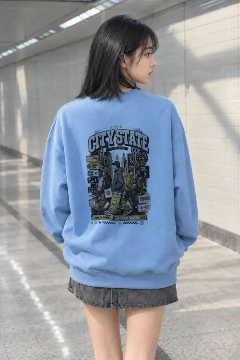 "Move Different" Heavy Blend Unisex Crewneck Sweatshirt | Gildan 18000
