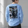 "Move Different Seoul" Unisex Longsleeve T-shirt | Gildan 2400