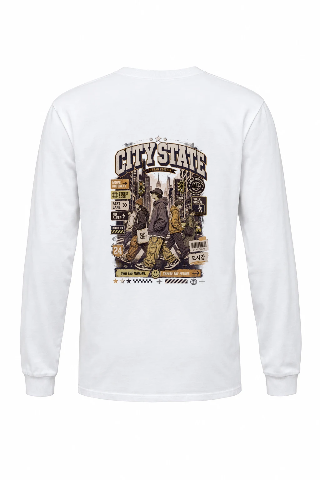 "Move Different" Unisex Longsleeve T-shirt | Gildan 2400