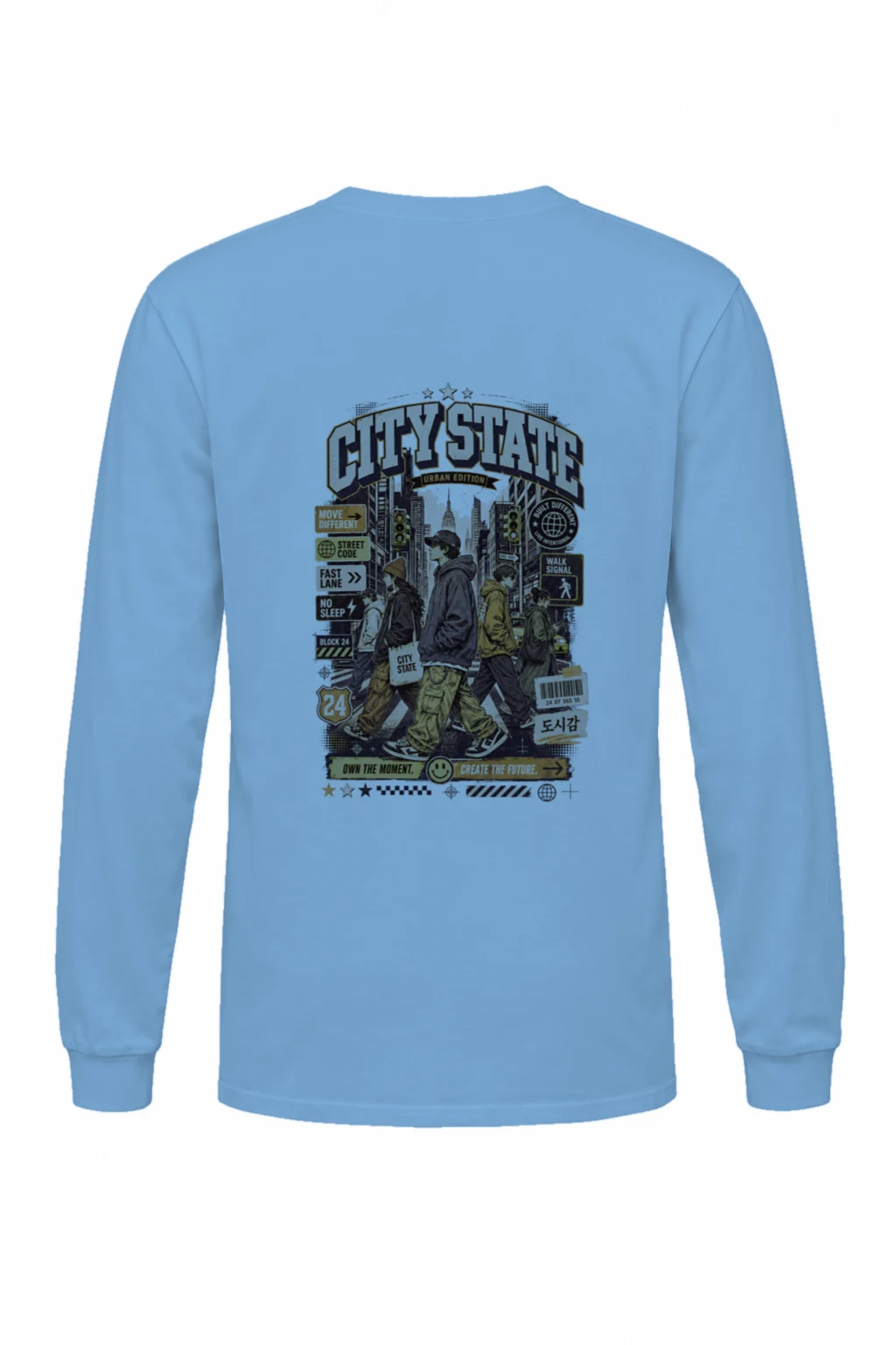 "Move Different" Unisex Longsleeve T-shirt | Gildan 2400