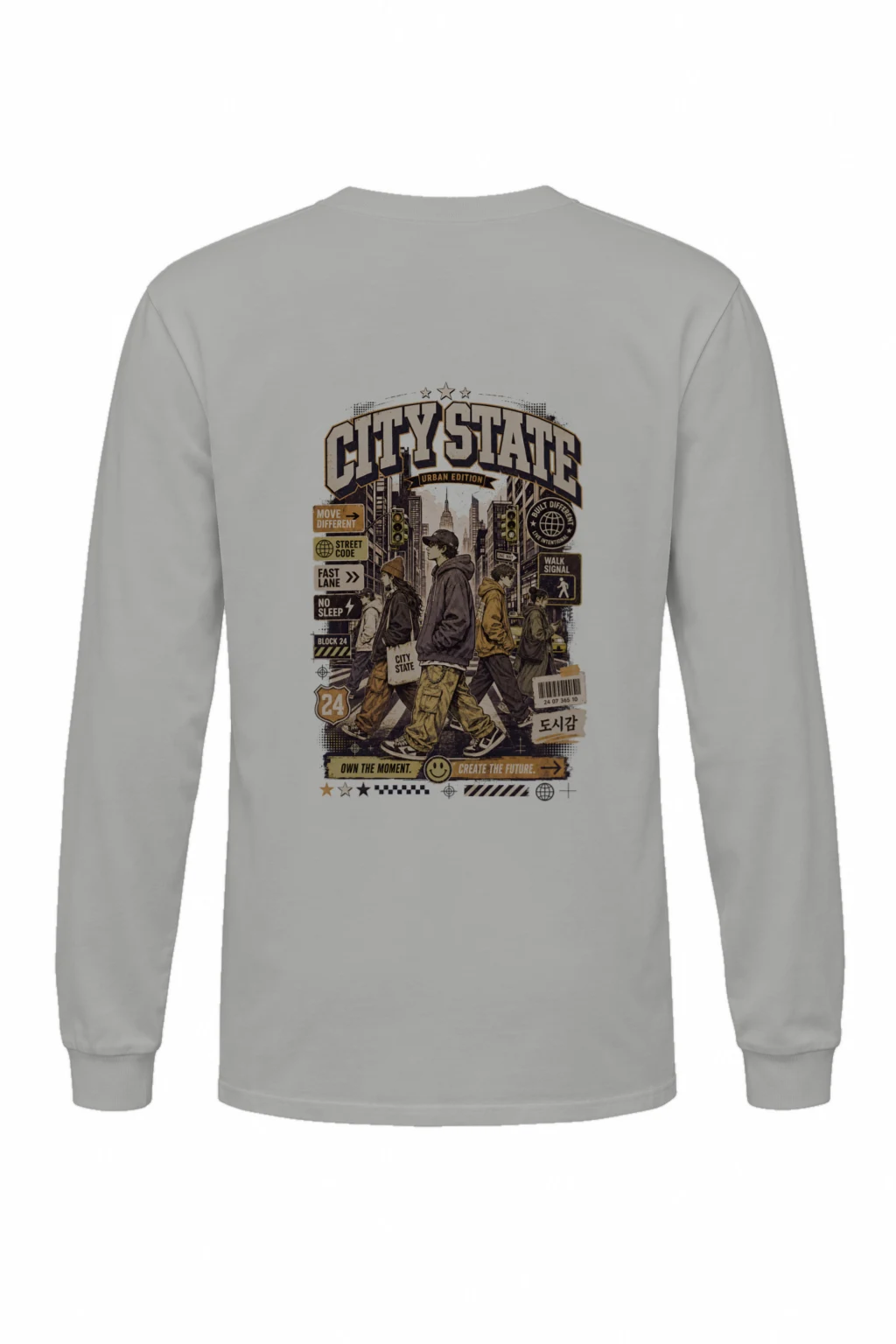"Move Different" Unisex Longsleeve T-shirt | Gildan 2400