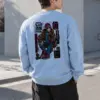 "Move In Silence" Heavy Blend Unisex Crewneck Sweatshirt | Gildan 18000