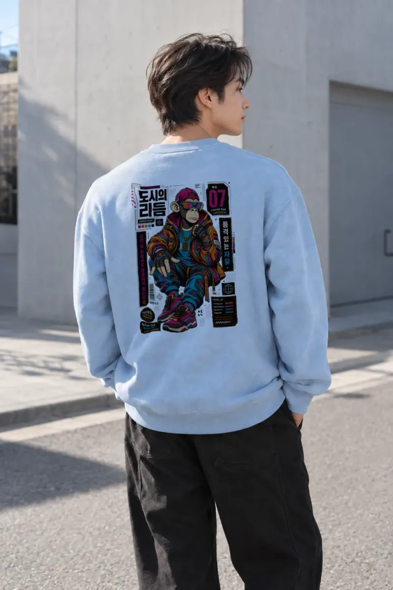 "Move In Silence" Heavy Blend Unisex Crewneck Sweatshirt | Gildan 18000