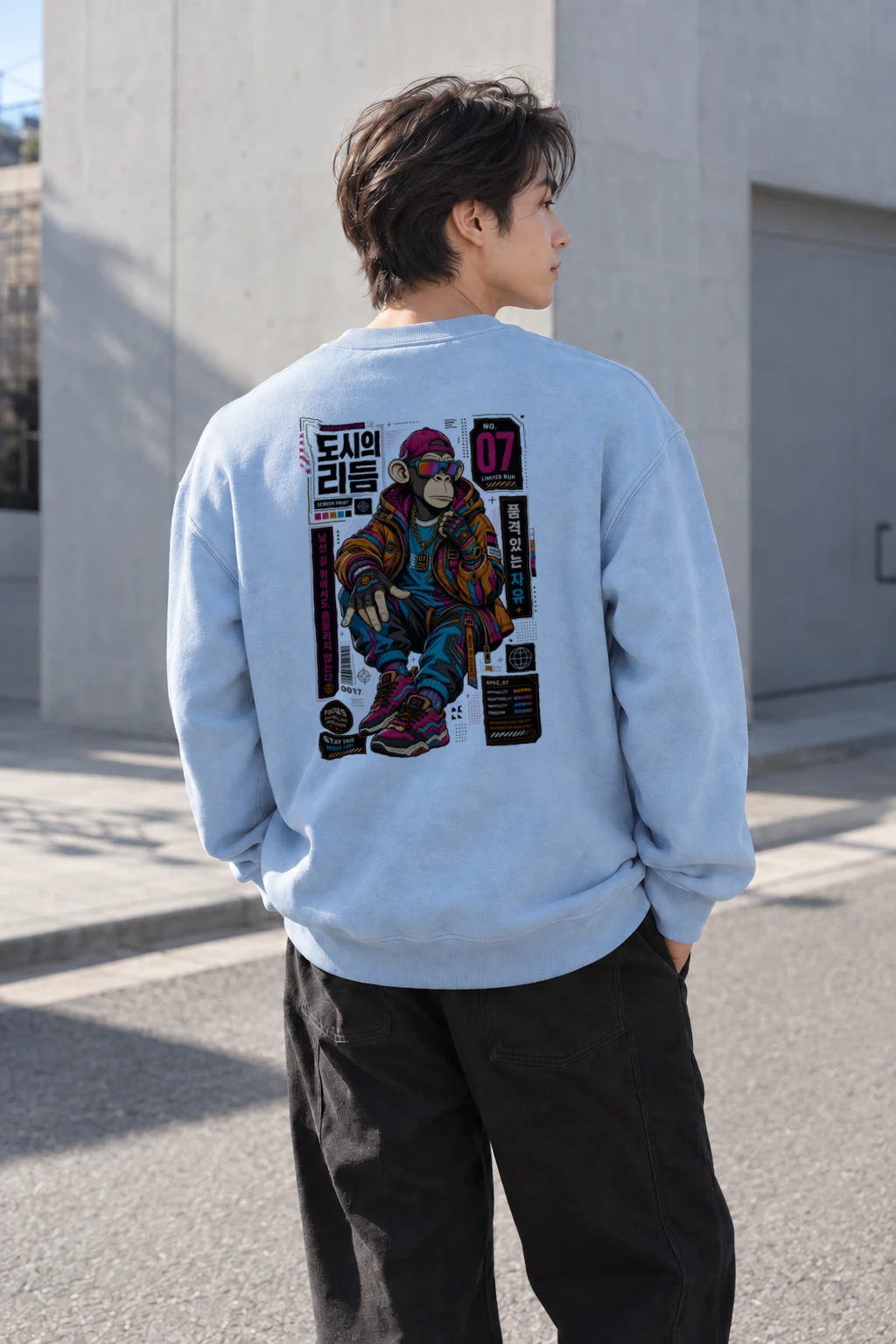 "Move In Silence" Heavy Blend Unisex Crewneck Sweatshirt | Gildan 18000