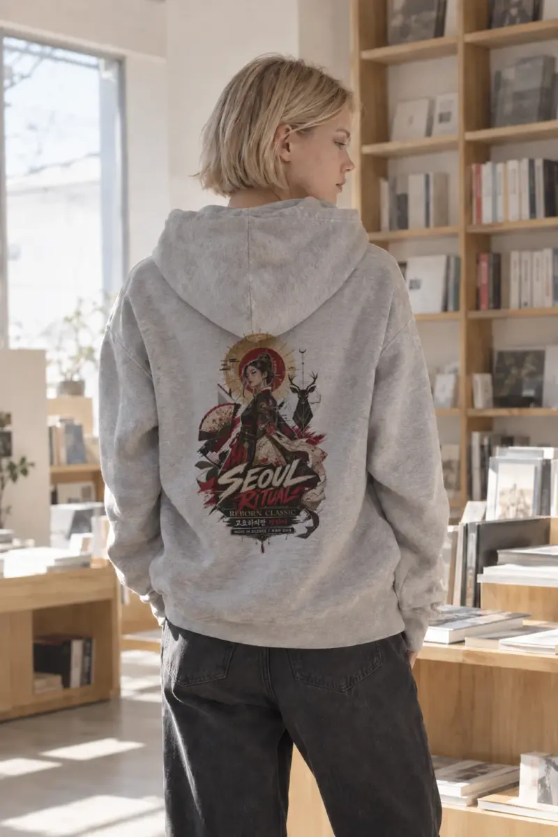 "Move In Silence" Heavy Blend Unisex Pullover Hoodie | Gildan 18500