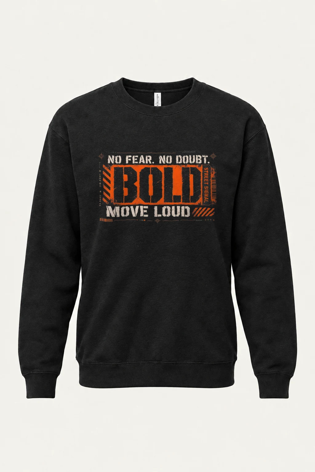 "Move Loud" Heavy Blend Unisex Crewneck Sweatshirt | Gildan 18000