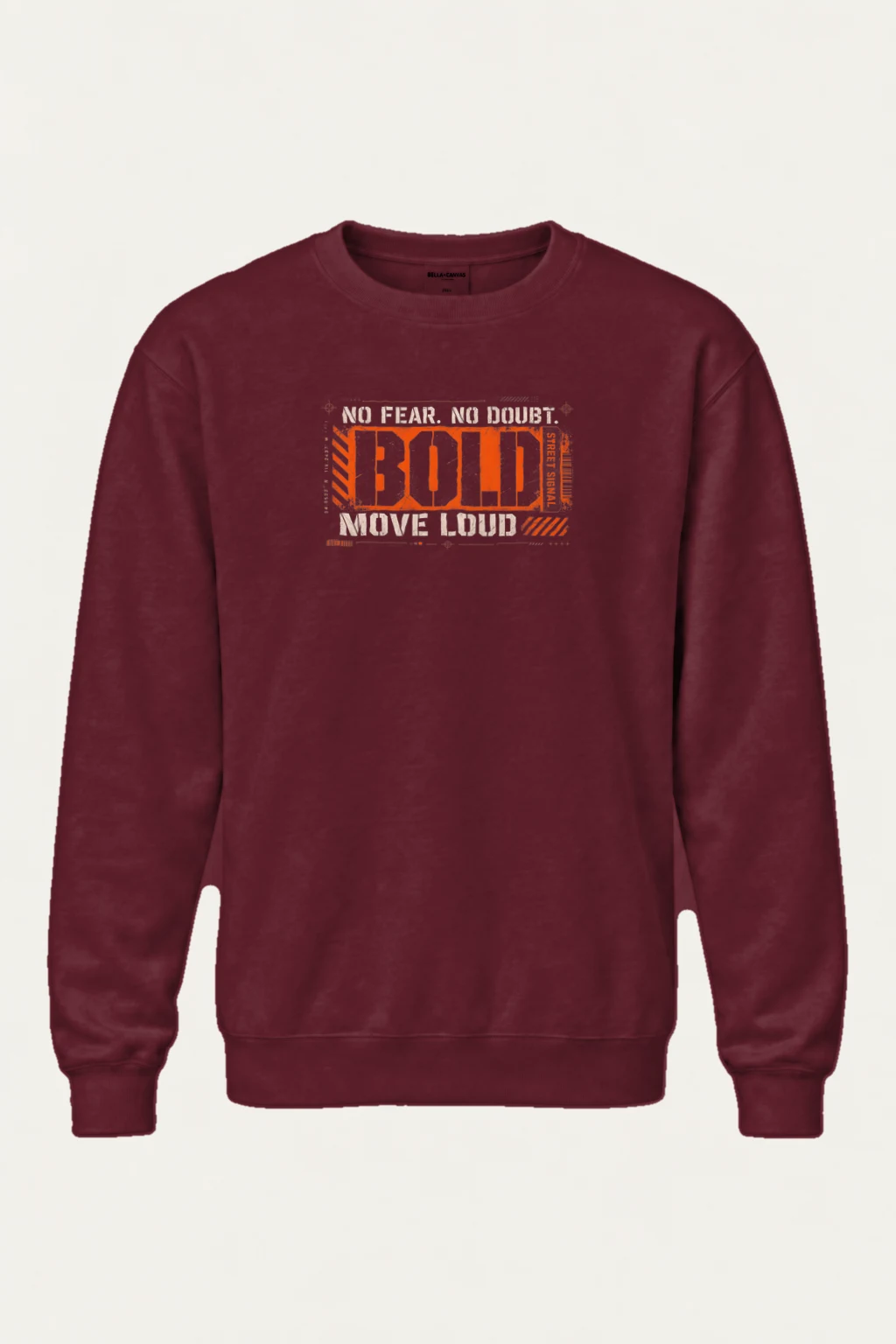 "Move Loud" Heavy Blend Unisex Crewneck Sweatshirt | Gildan 18000