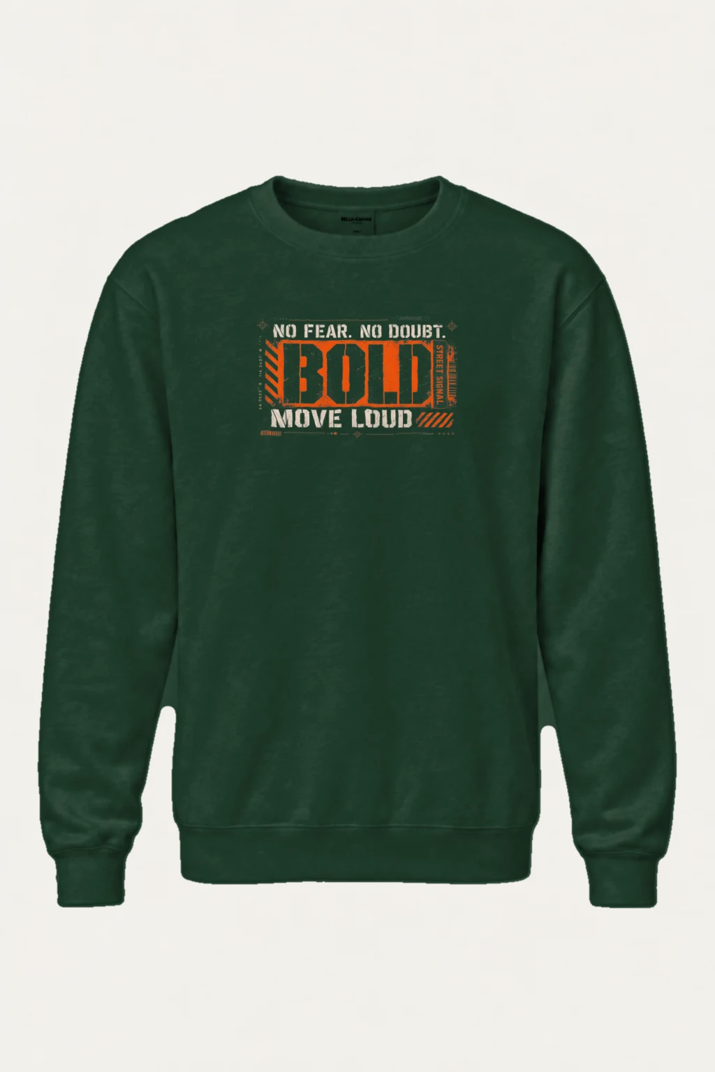 "Move Loud" Heavy Blend Unisex Crewneck Sweatshirt | Gildan 18000