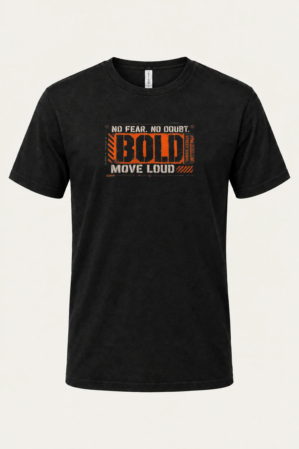 "Move Loud" Heavyweight Unisex Crewneck T-shirt | Gildan 5000