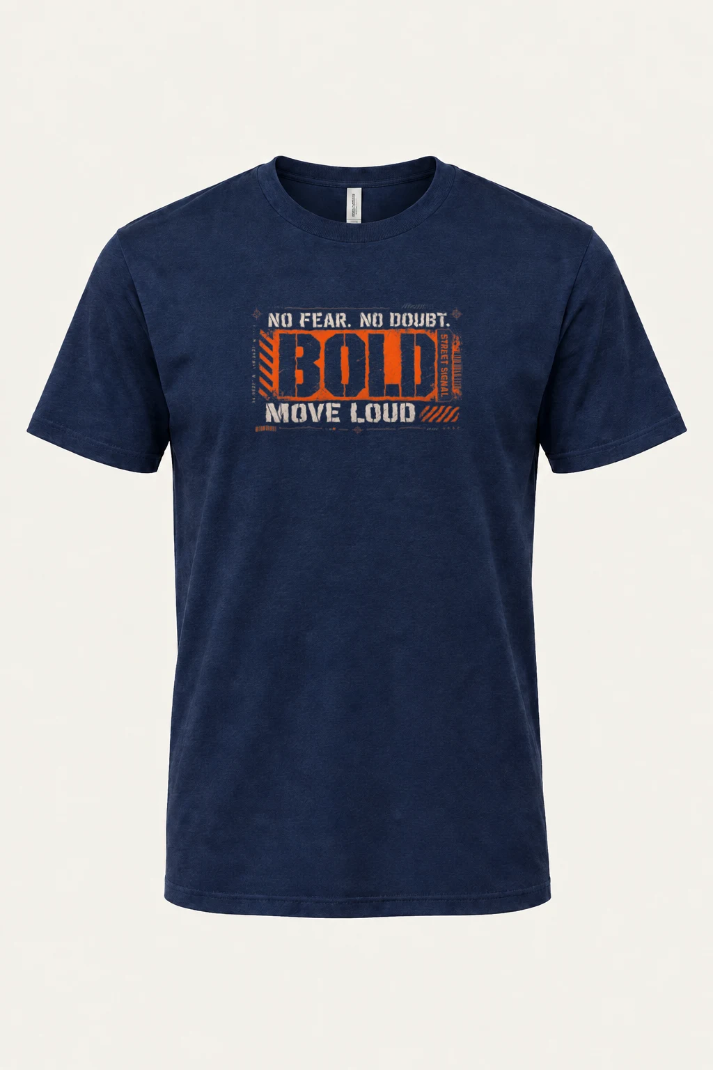 "Move Loud" Heavyweight Unisex Crewneck T-shirt | Gildan 5000