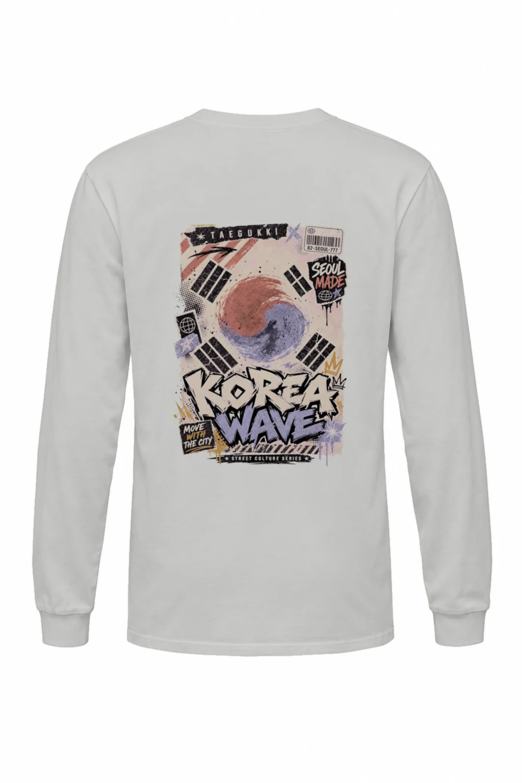 "Move With The City" Unisex Longsleeve T-shirt | Gildan 2400
