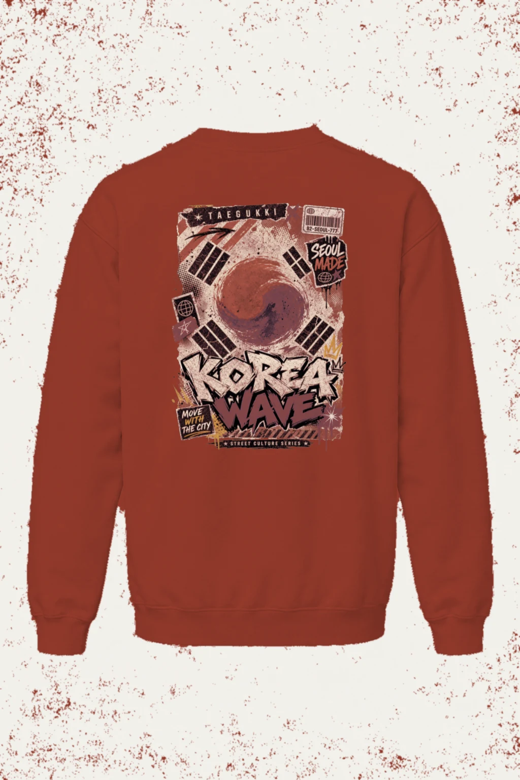 "Move With The City" Unisex Sponge Fleece Crewneck Sweatshirt | Bella + Canvas 3901