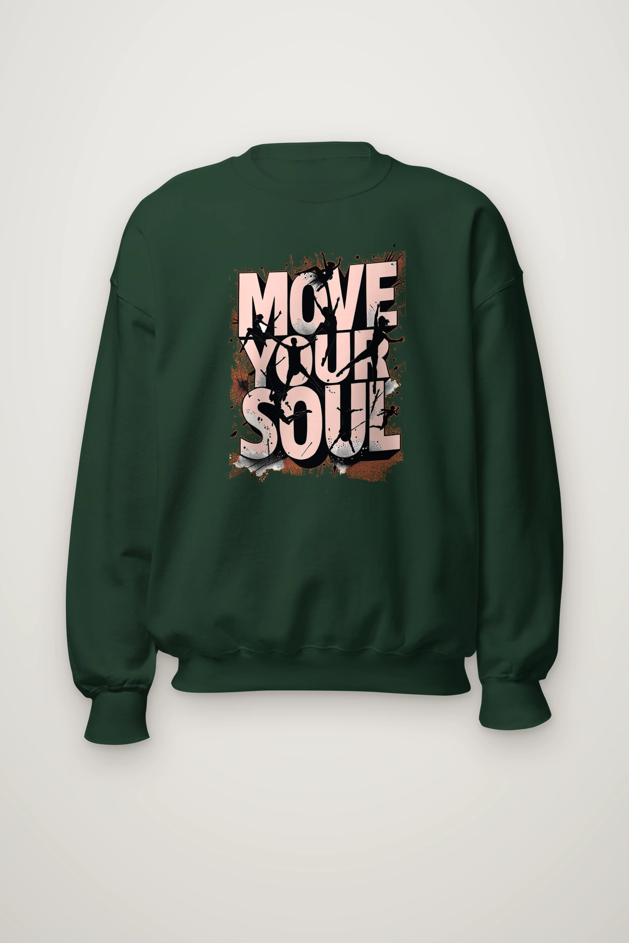 "Move Your Soul" Heavy Blend Unisex Crewneck Sweatshirt