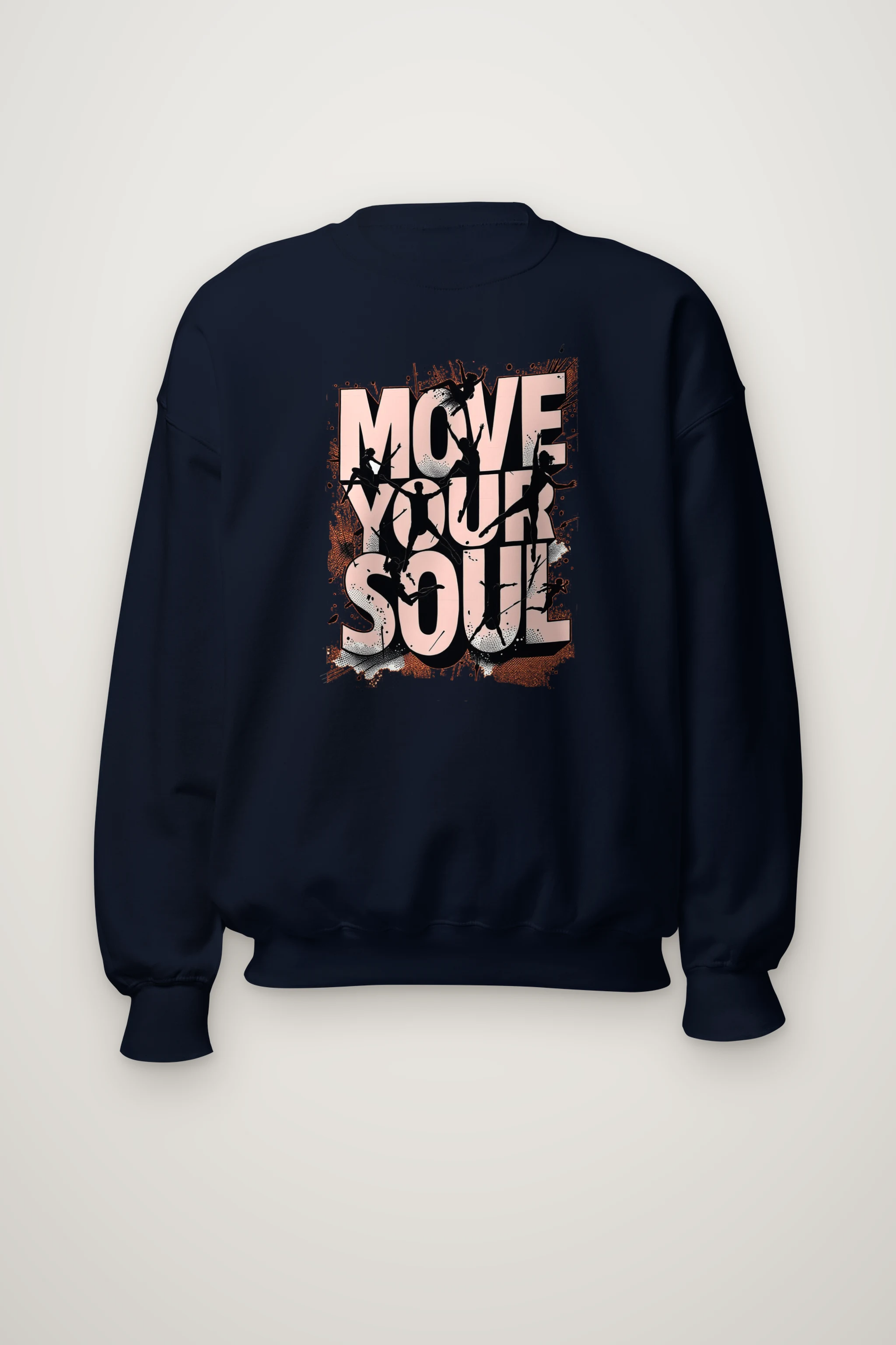 "Move Your Soul" Heavy Blend Unisex Crewneck Sweatshirt