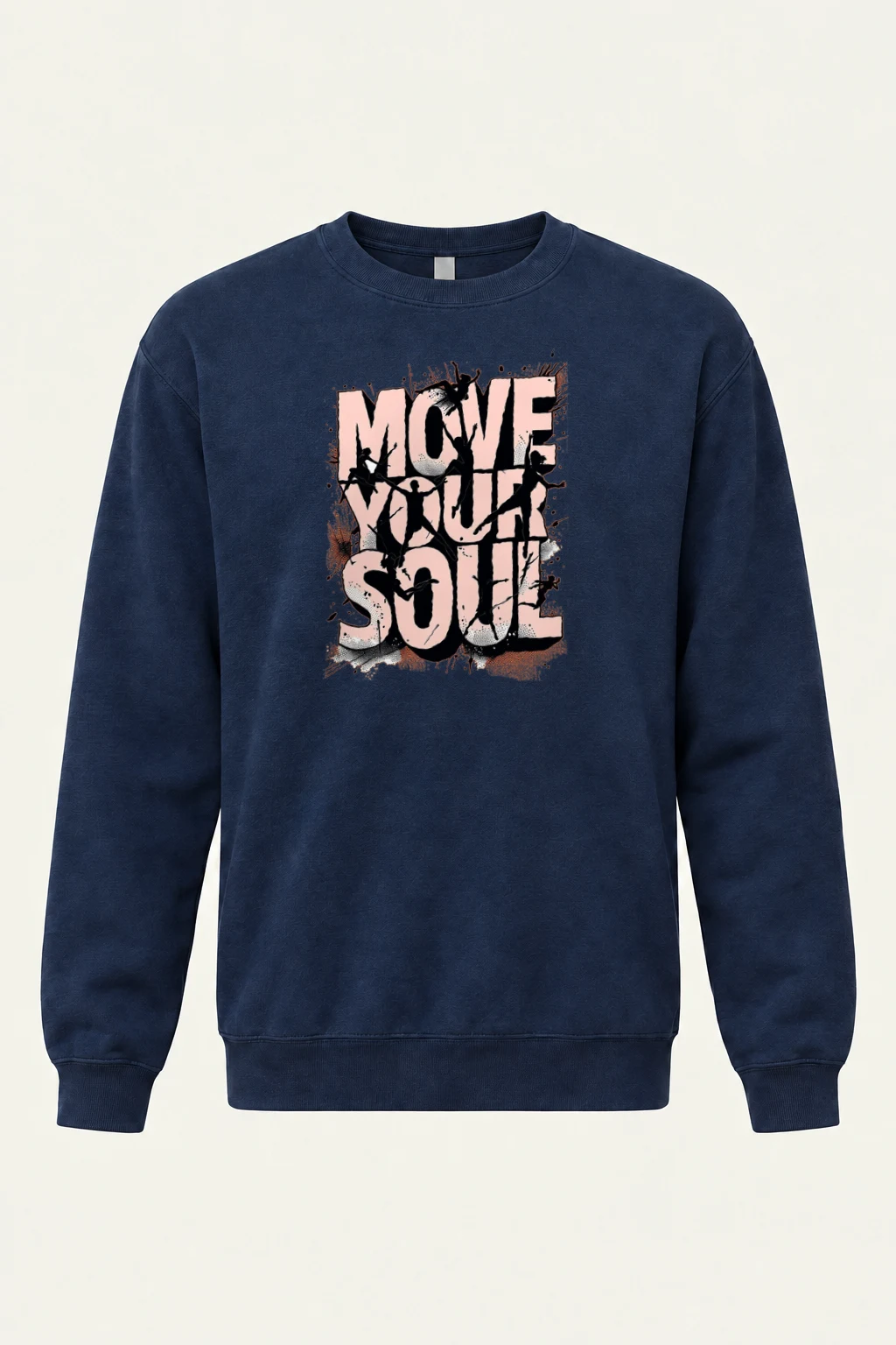 "Move Your Soul" Heavy Blend Unisex Crewneck Sweatshirt | Gildan 18000
