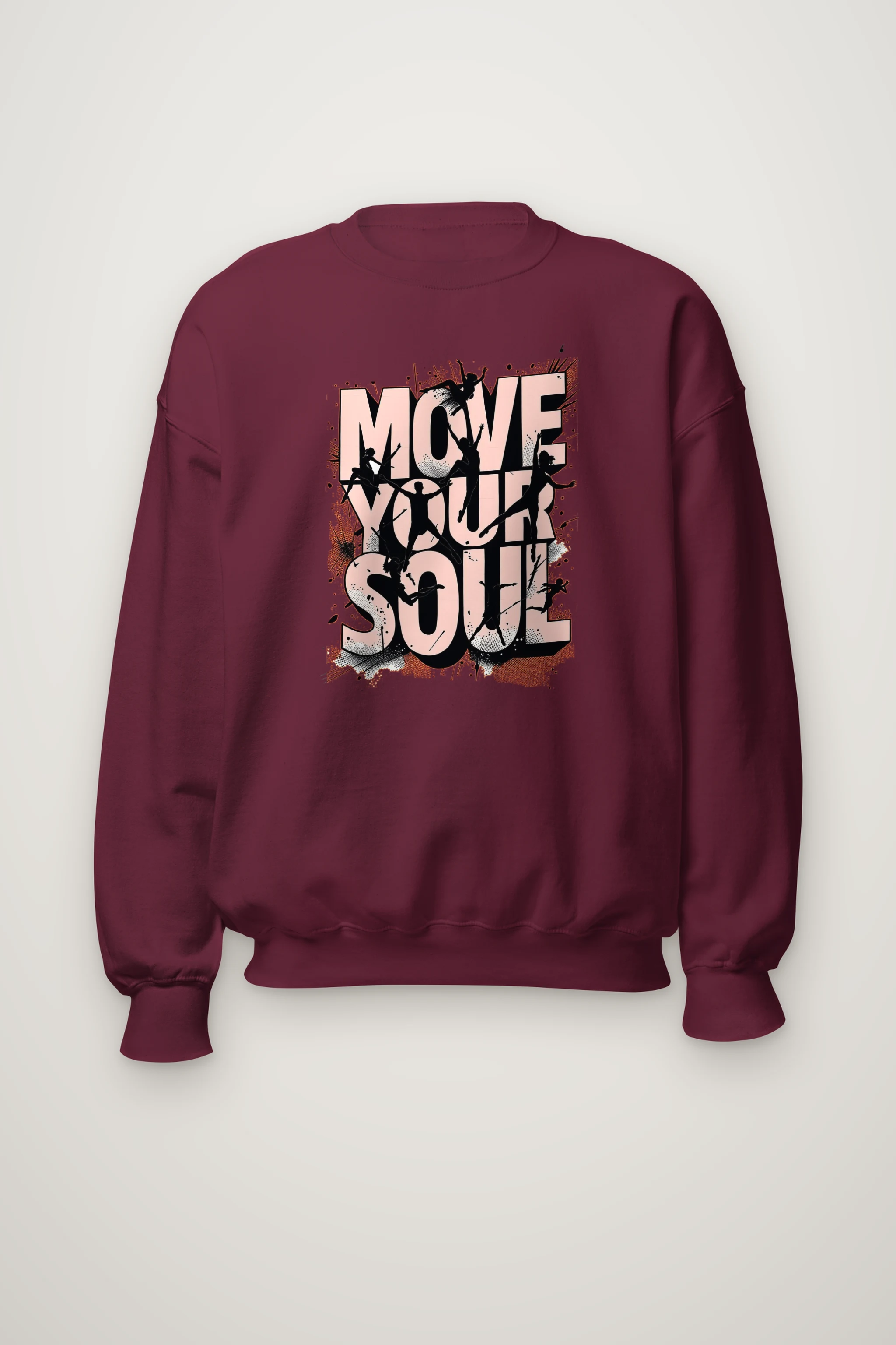 "Move Your Soul" Heavy Blend Unisex Crewneck Sweatshirt
