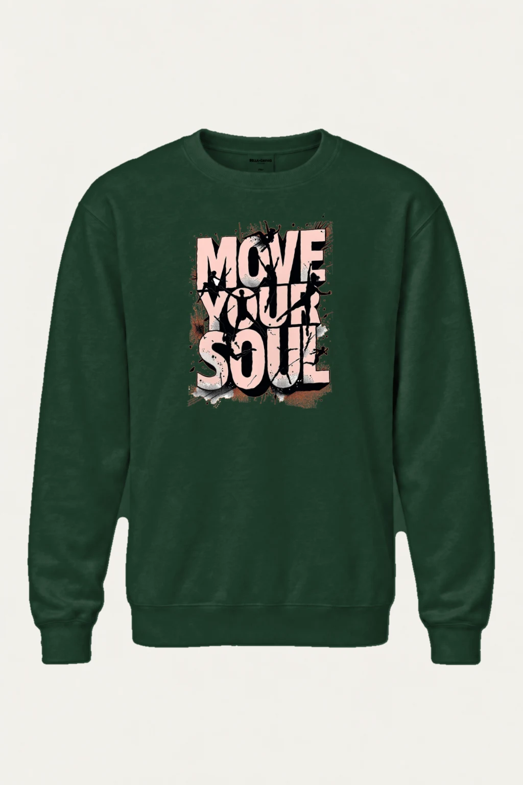 "Move Your Soul" Heavy Blend Unisex Crewneck Sweatshirt | Gildan 18000