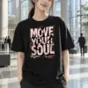 "Move Your Soul" Heavyweight Unisex Crewneck T-shirt | Gildan 5000