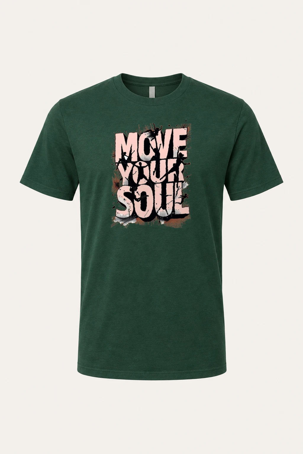 "Move Your Soul" Heavyweight Unisex Crewneck T-shirt | Gildan 5000