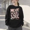 "Move Your Soul" Unisex Longsleeve T-shirt | Gildan 2400