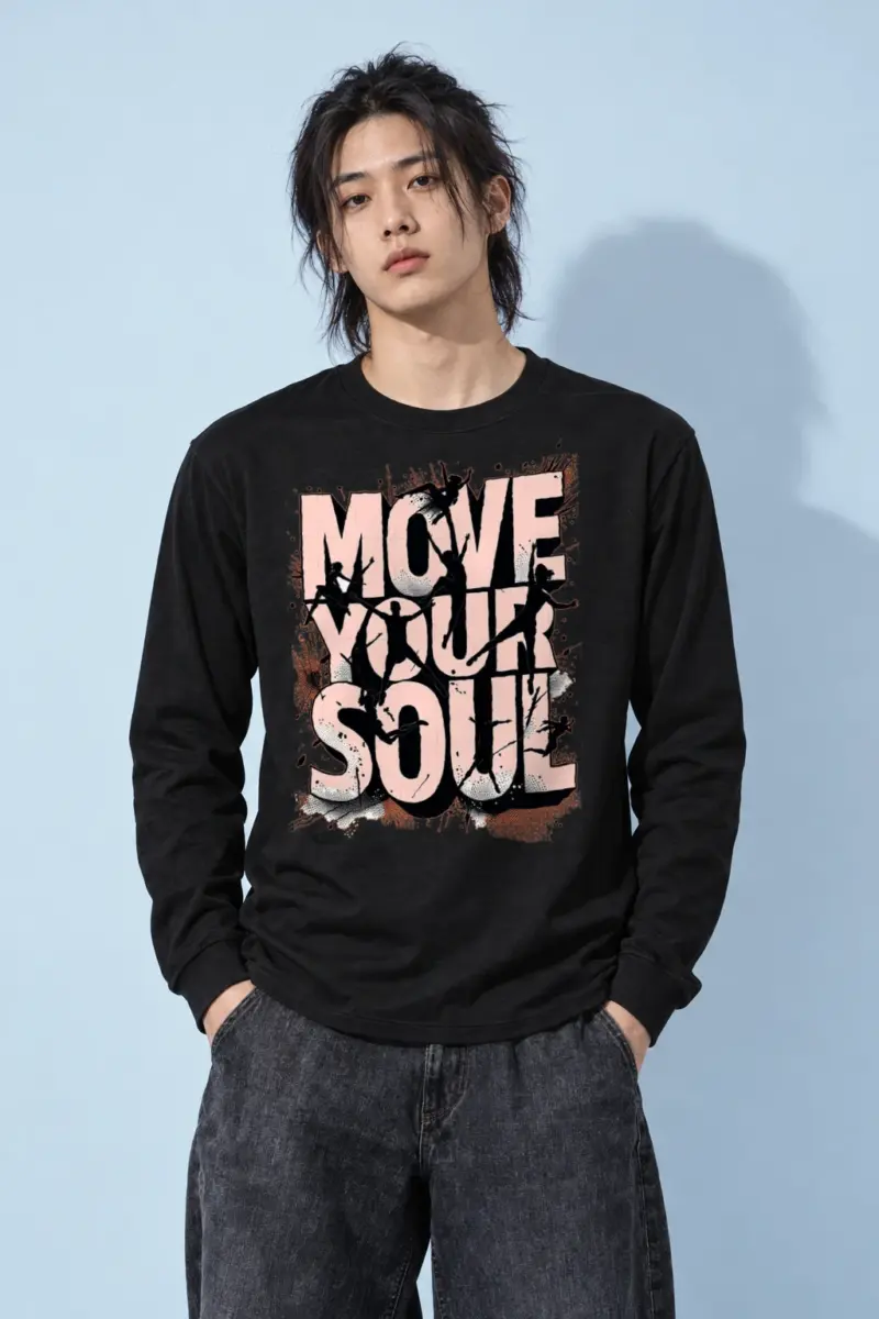 "Move Your Soul" Unisex Longsleeve T-shirt