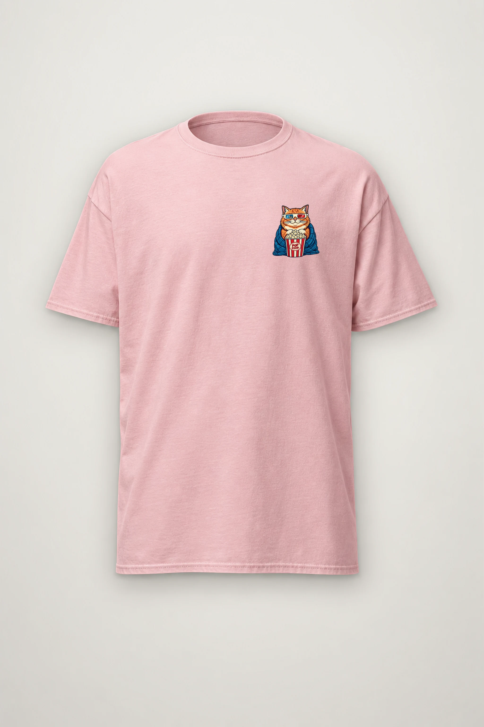 "Movies And Snacks" Heavyweight Unisex Crewneck T-shirt