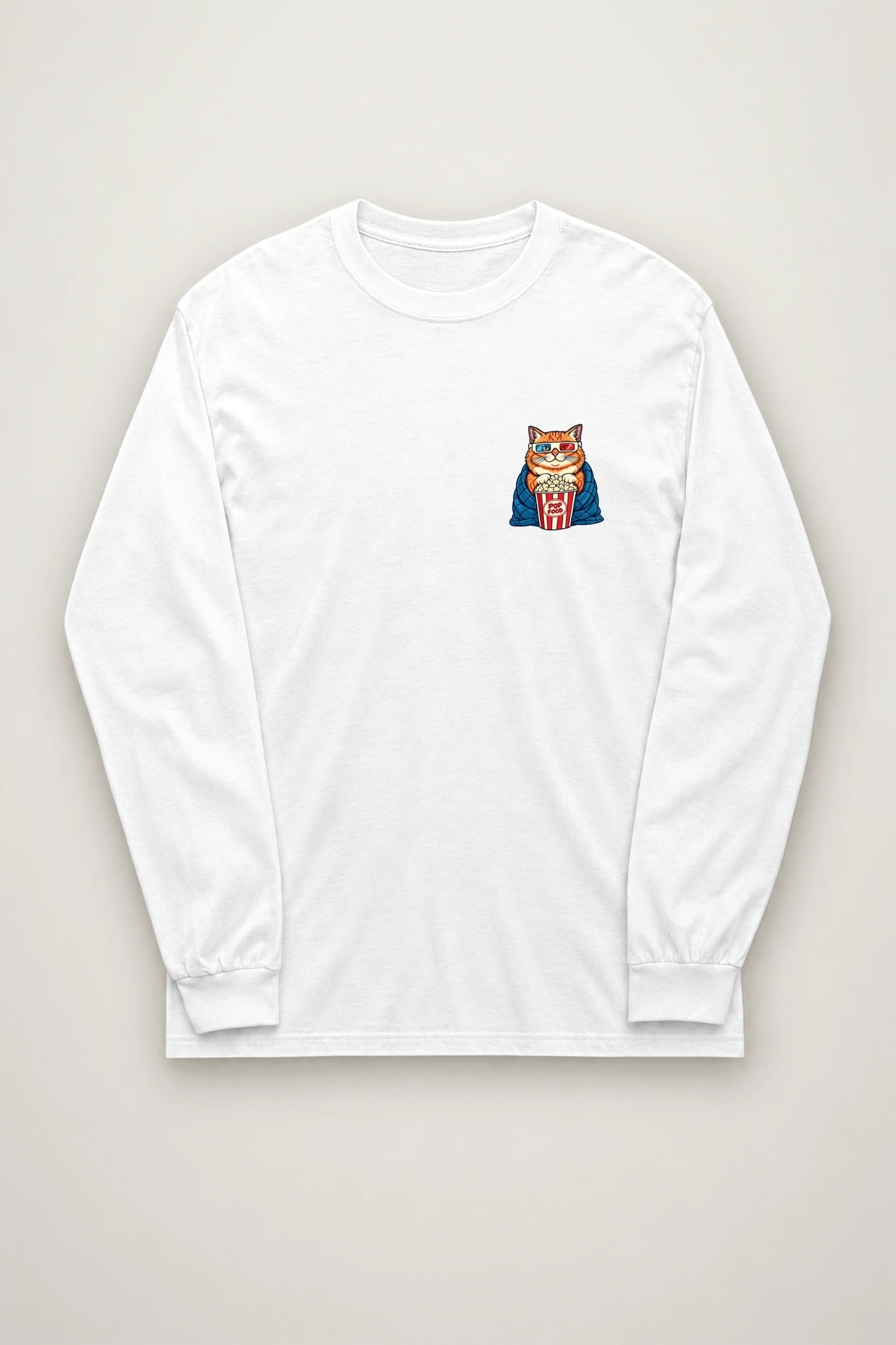 "Movies And Snacks" Unisex Longsleeve T-shirt