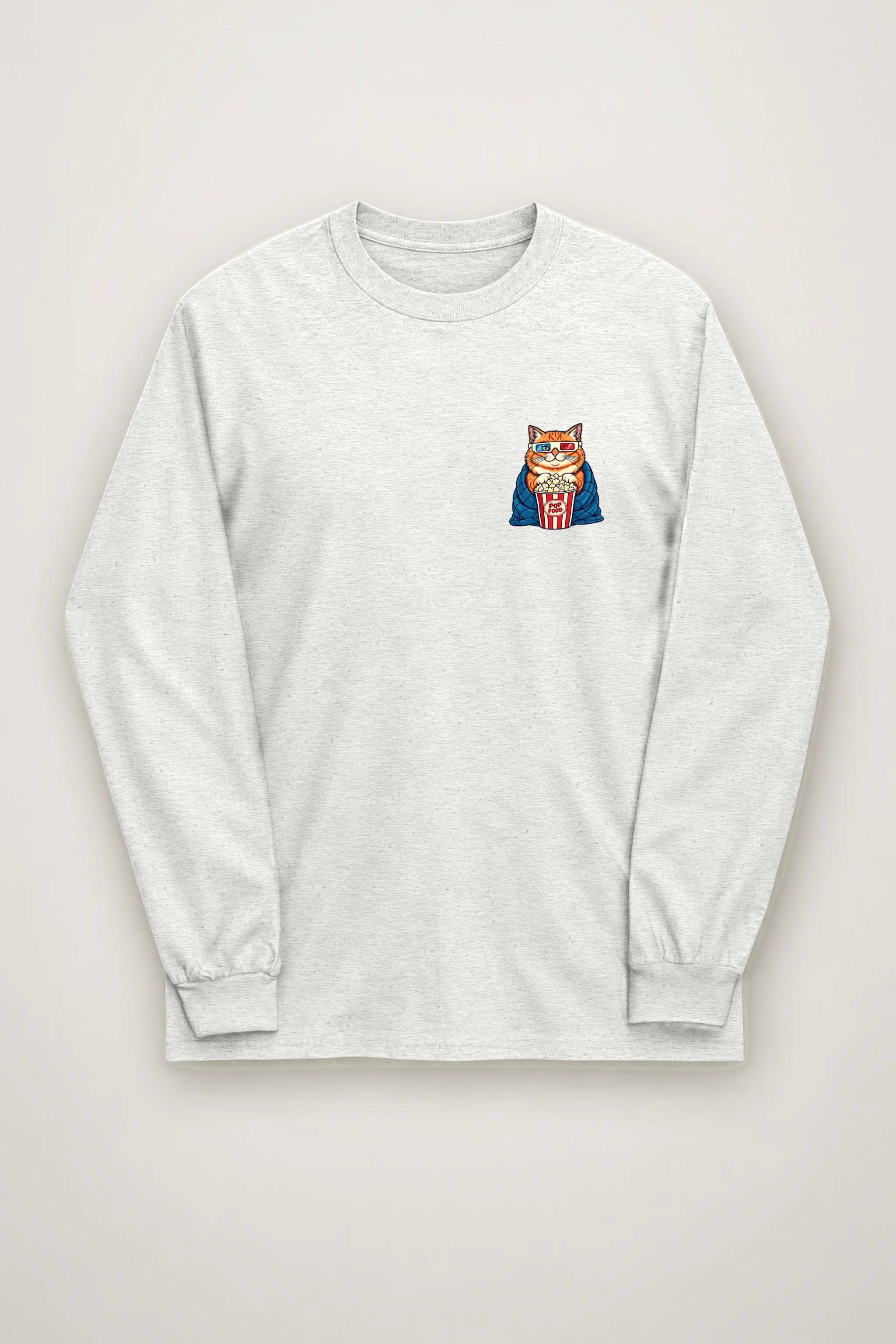 "Movies And Snacks" Unisex Longsleeve T-shirt
