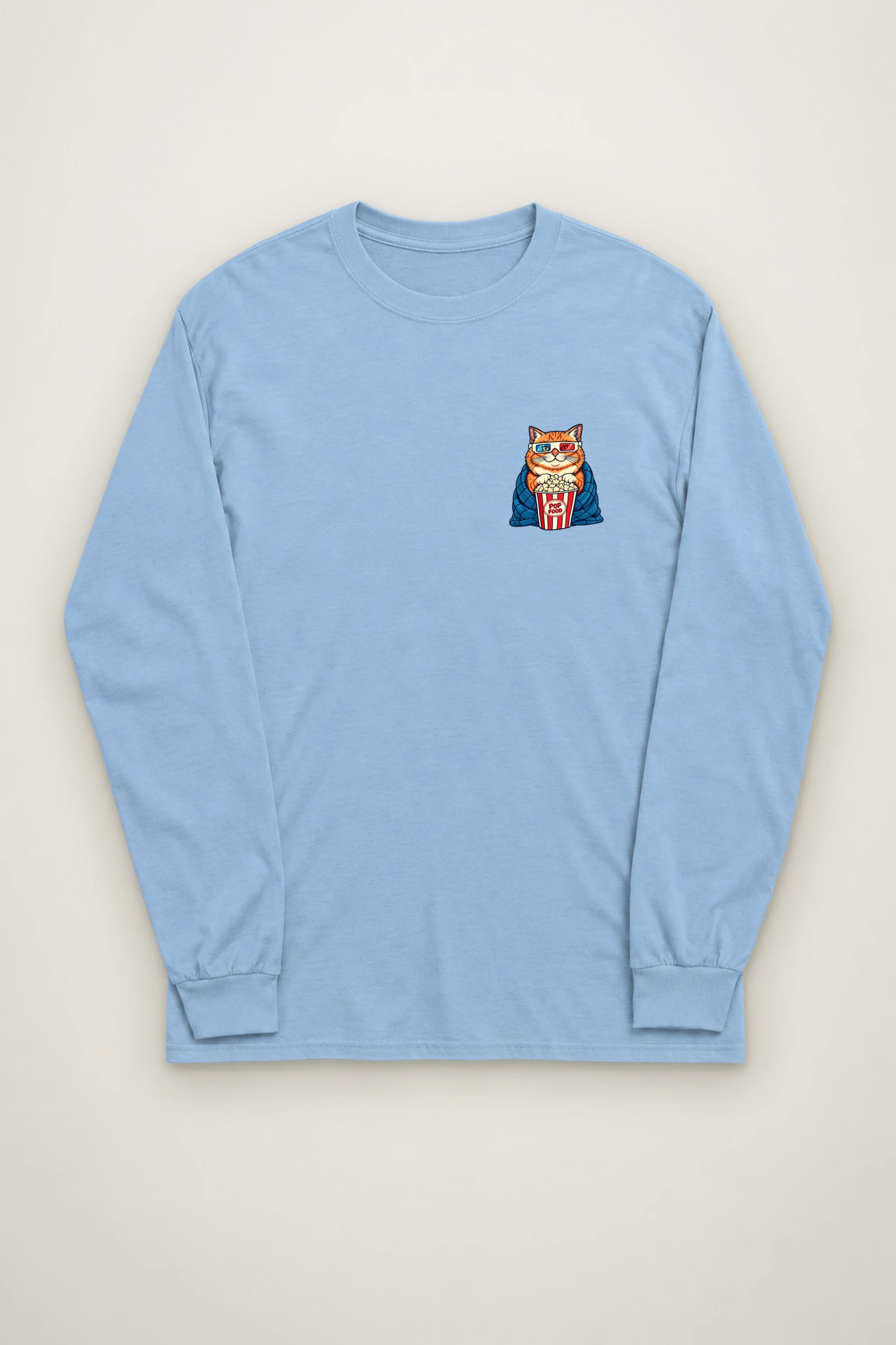 "Movies And Snacks" Unisex Longsleeve T-shirt